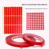 Nail Art Transparent Double-Sided Adhesive Tape - No Trace, 3 or 10 Meters for Displaying Color Cards and Nail Pieces.