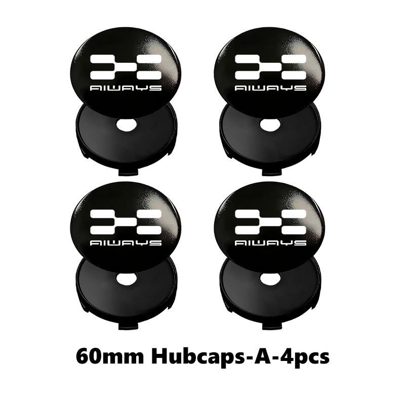 For Aiways 4pcs Car Wheel Center Hub Caps Sticker Auto Emblem Wheel Center Cap U5 PRO SE Bj U6 U7 Ion Nathalie 2020 2021 2022