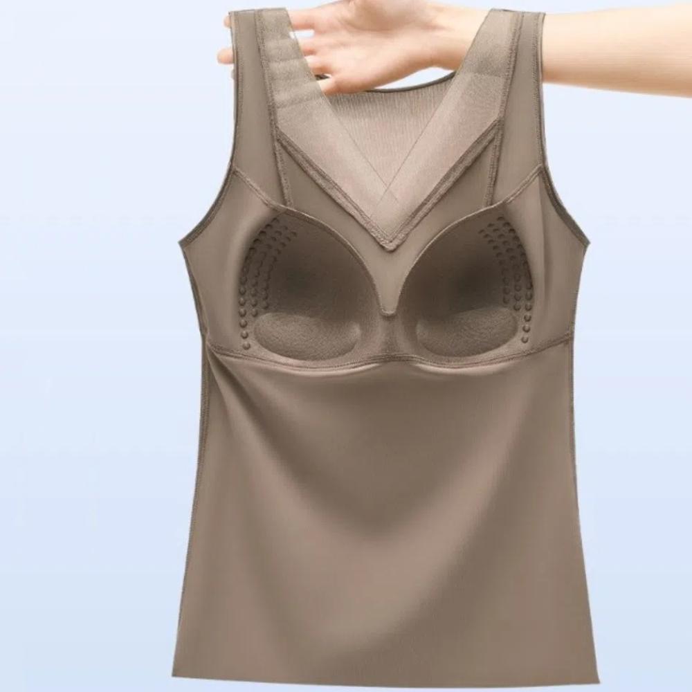 Non Trace Satin Corset Deep V-neck Crop Tops Elegant Suspender Vest  Daily