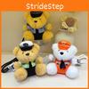 Traffic Firefighters Police Police Teddy Bears Plush Keychains Dolls Decorative