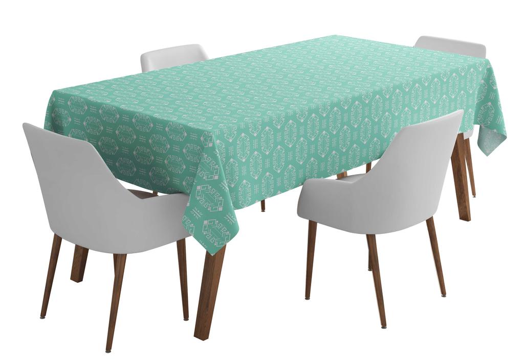 Vargottam Indoor Outdoor  Tablecloth  58x102 Inch  Rectangle  Tablecloth Waterproof Patio  Table  Cloths- Spring Summer  Table
