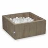 Dry Pool 90x90x40 Corduroy Toffee 400 Balls: White, Pearl