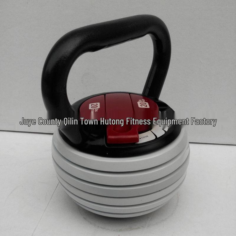 Adjustable Cast Iron Kettlebell for Home and Gym Fitness