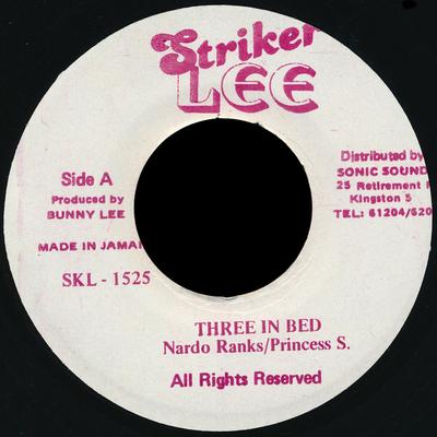 7inch Record NARDO RANKS / PRINCESS S - Three In Bed SKL1525 Striker Lee Jamaica Reggae, Ska & Dub Used