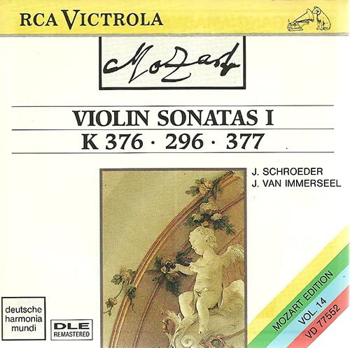

CD MOZART, SCHROEDER; VAN IMMERSEEL - Piano Sonatas 1-3 775522RV US Classical Used