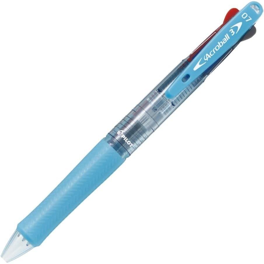 Pilot Acroball 3 Ballpoint Black BKAB40FBK 0.7mm 3-Color Pen,