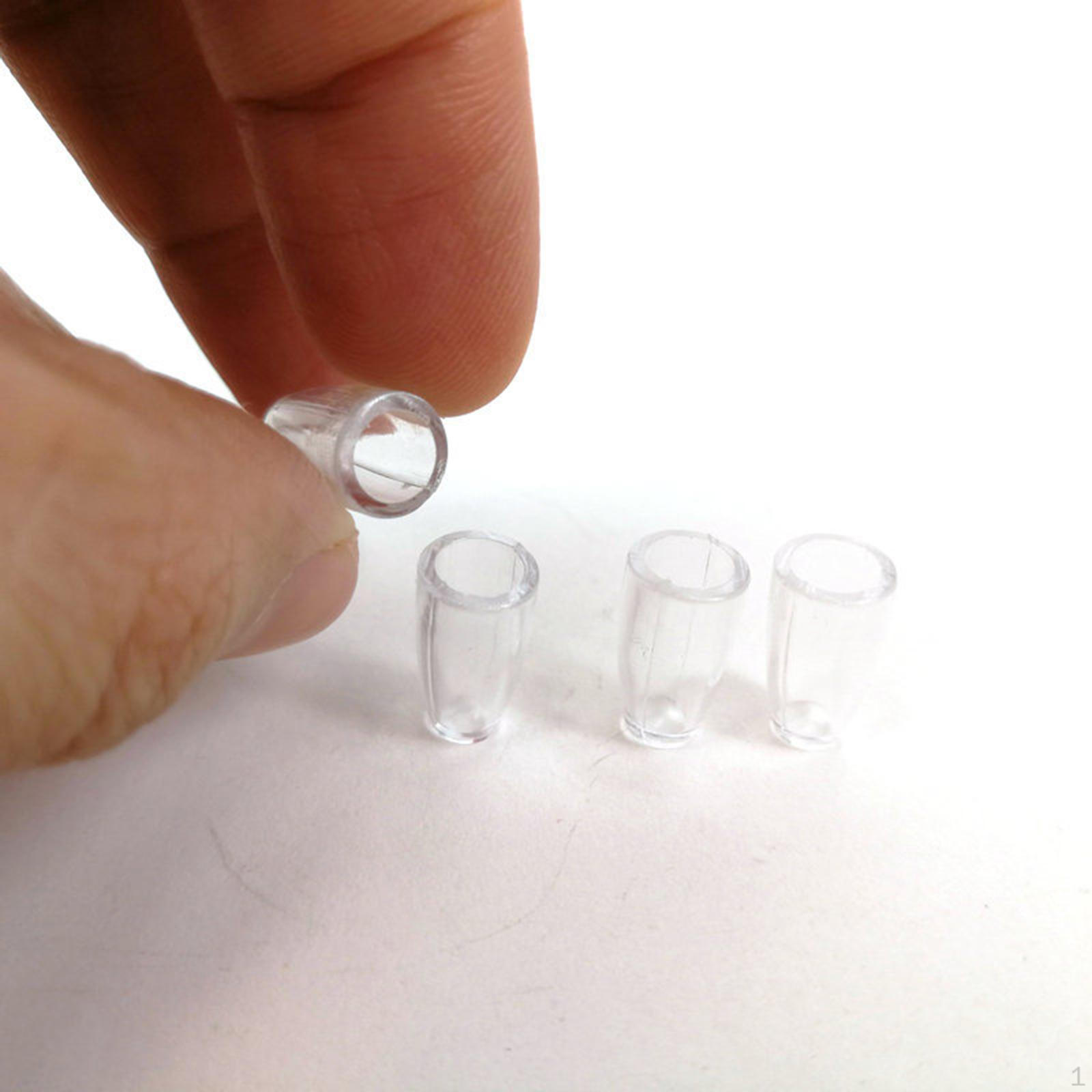 

4 Pieces Toothpaste Toothbrush Transparent Water Cup Dollhouse Miniature for 1/12