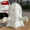 Halloween Mini Ghost Cover Cap for Trailer Coupling Glow-in-The-Dark Car Trailer Hitch Ball Cover for Towing Truck RV Accessories