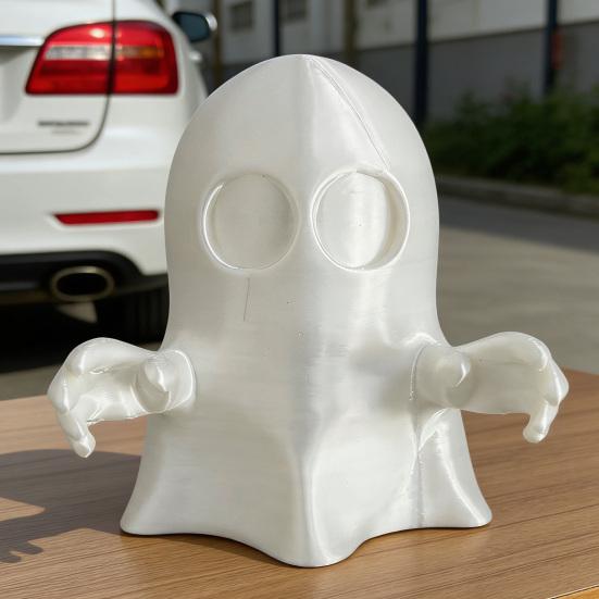 Halloween Mini Ghost Cover Cap for Trailer Coupling Glow-in-The-Dark Car Trailer Hitch Ball Cover for Towing Truck RV Accessories
