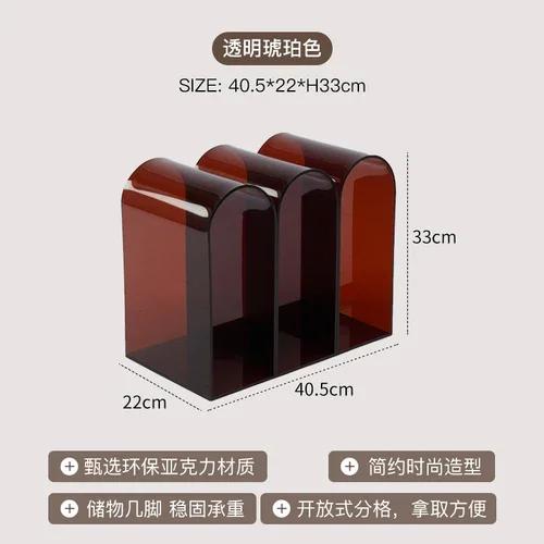 Bookshelf Creative Floor Magazine Rack Nordic Desktop Books and Newspapers Storage Shelf Spice Organizer Wall Shelf