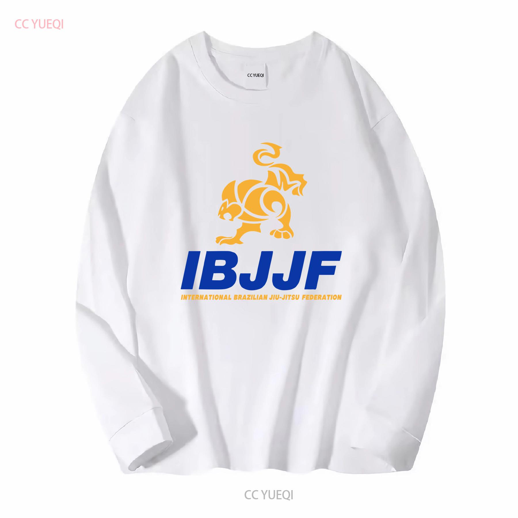 

IBJJF Міжнародна Федерація Бразильського Джиу-Джитсу Чоловіча Чорна Футболка S 5XL вінтажна Прана графіка Розтягнута homme Легкий S