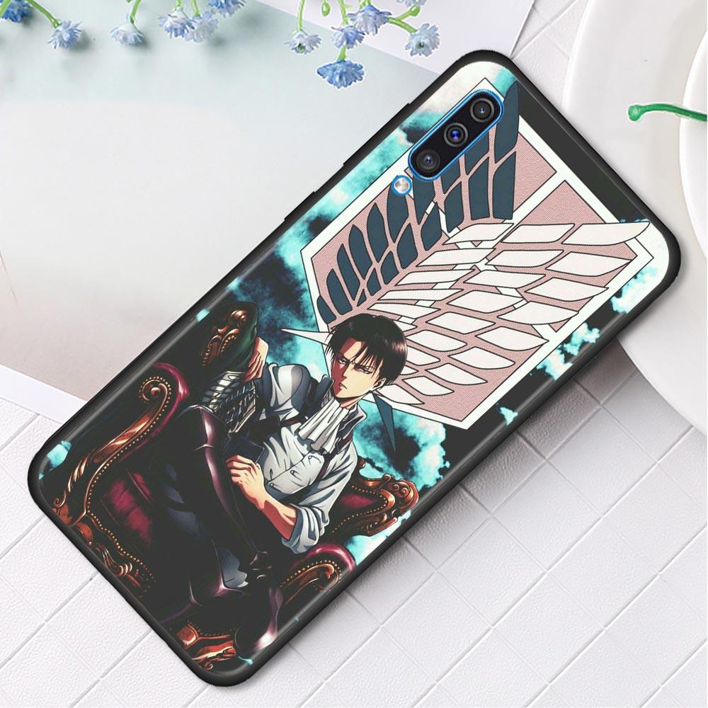 Anime Attack On Titan Girl1 Case For Samsung Galaxy A50 A70 A10 A20e A30 A40 A20s A10s A10e A80 A90 A60 A30s Silicone Capa Shell