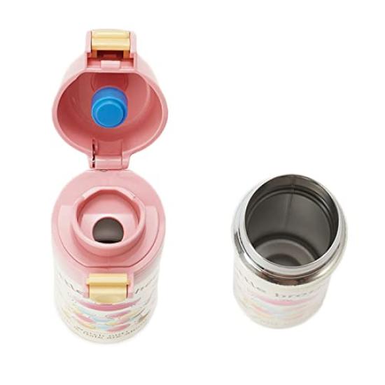 Skater Låsbar Mini Rostfritt Stål Winnie the Blooms SMBC1D Mugg, Nalle Puh, Disney, 140ml,