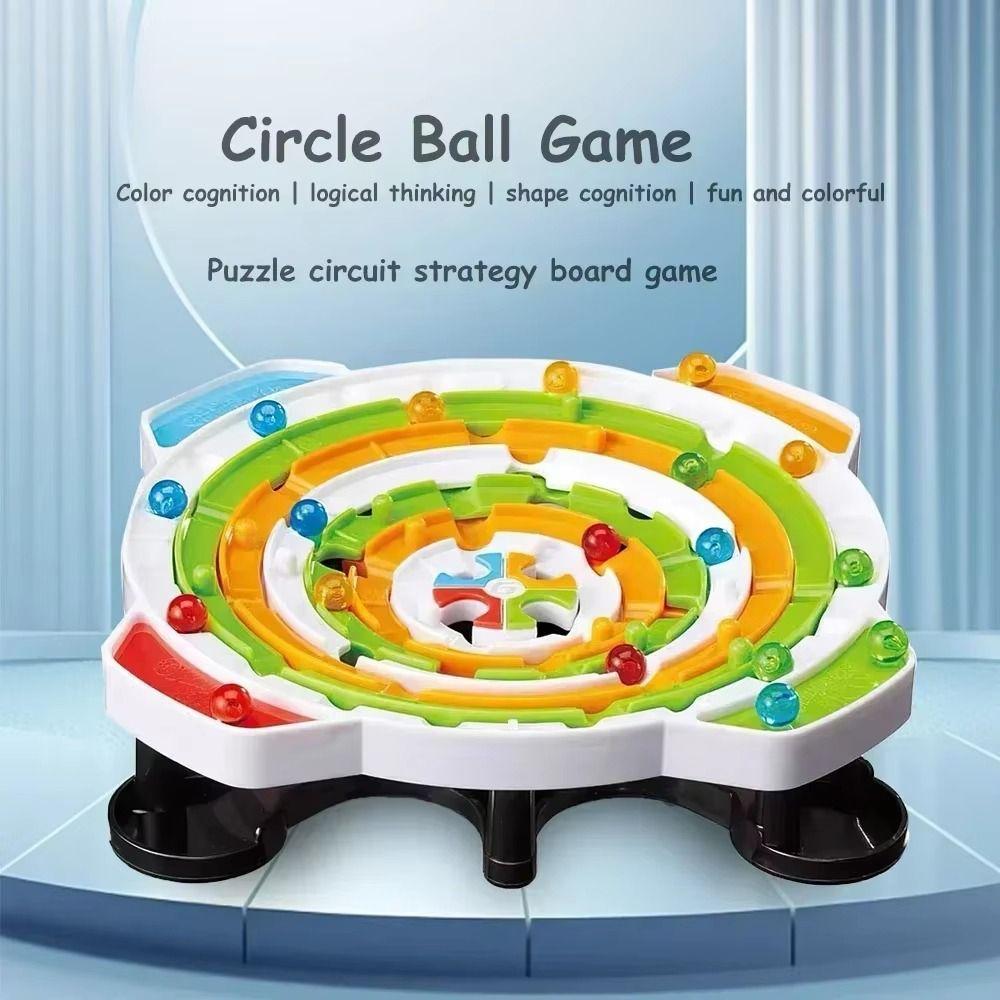 Plastics Round Ball Games Rich Path Puzzle Maze Board Toys  Children's Birthday Gift