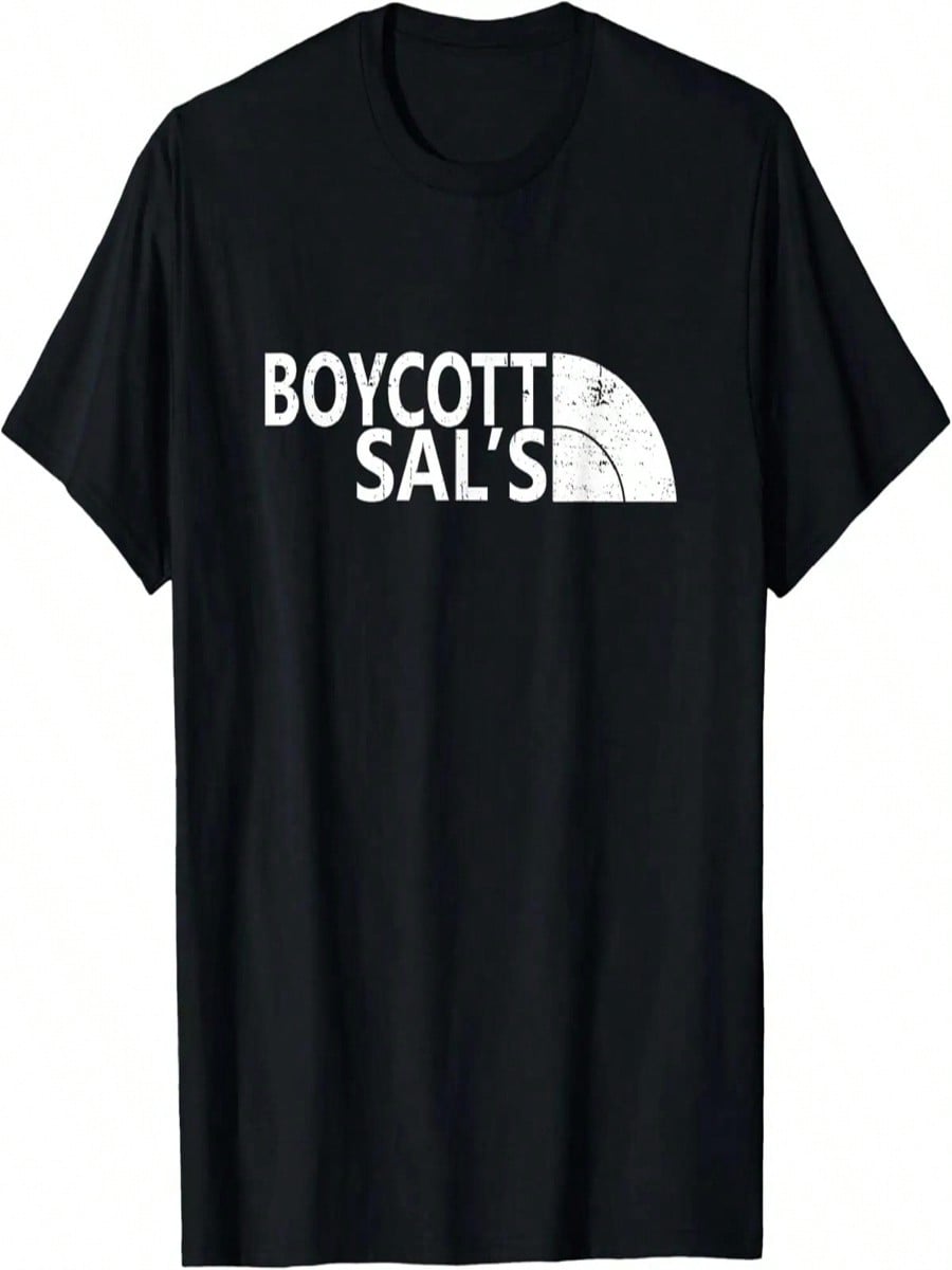 Boycott Sal s Funny Movie Meme Boycott Sals Pizza T-Shirt S разноцветный
