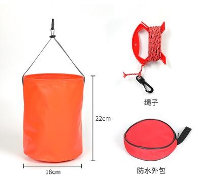 Mini Portable Foldable Bucket For Children'S Painting Washing Pen Circular Washing Pen Bucket Outdoor Fishing Fishing