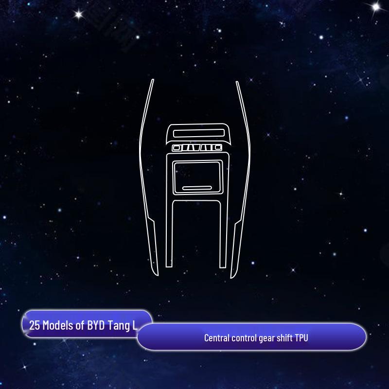 BYD Tang L Central Control Screen & Door Panel Protector Film Set