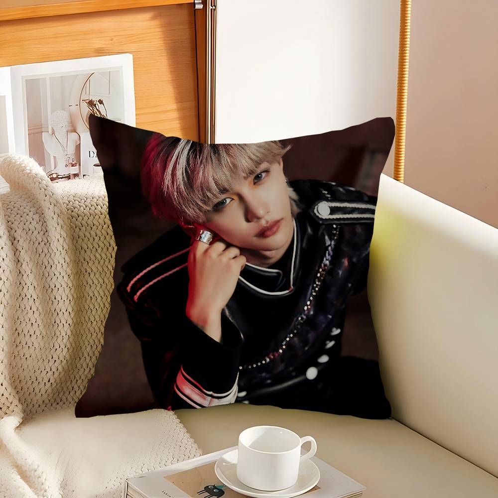 

Star F-Felix Stitch Lucky Dragon Pillow Cover Sofa Cushion Cover Home Room Decoration Children Gift 16x16Inch