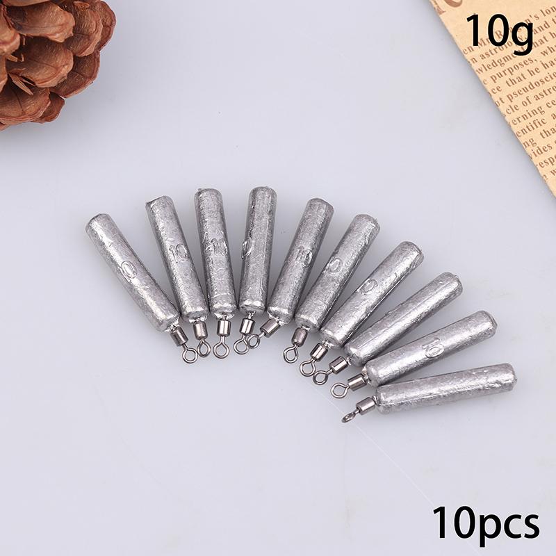 10 Stück/Los Schnurbleie Hakenverbinder Angelbleie 3,5g 5g 7g 10g 14g Weichköderblei Barsch Angelzubehör Zubehör