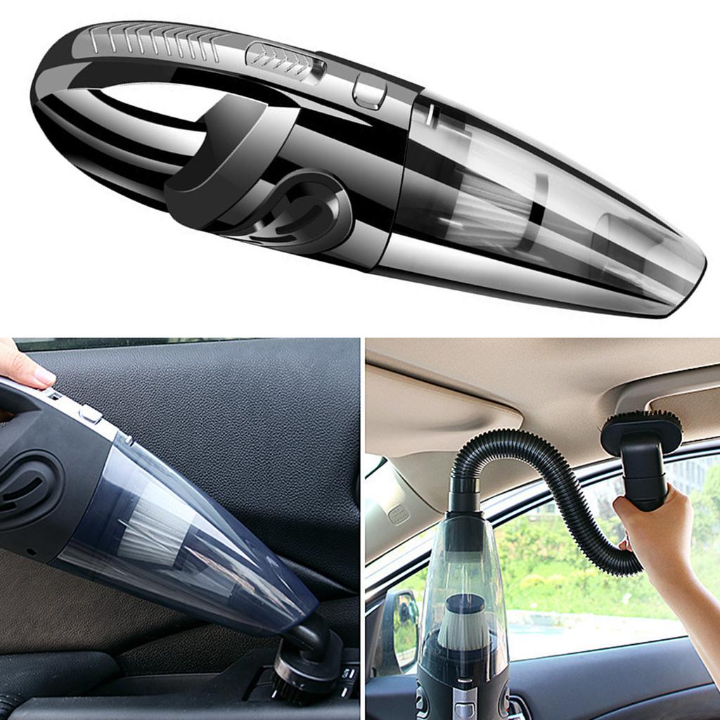 120W Vacuum Cleaner Portable Handheld Strong Suction 3000kpa Wet and Dry Ergonomic Cordless for Car