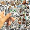 50 Mosaic Animal Style Graffiti Stickers Decorate Guitar Laptop Suitcase DIY Waterproof