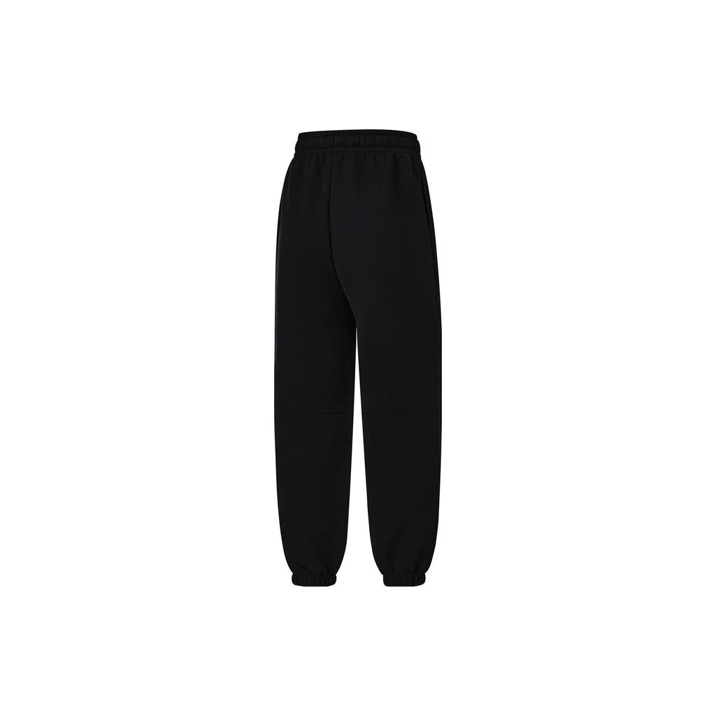 Li Ning Basketball Collection Knitted Sweatpants Men's Black AKLT847-3
