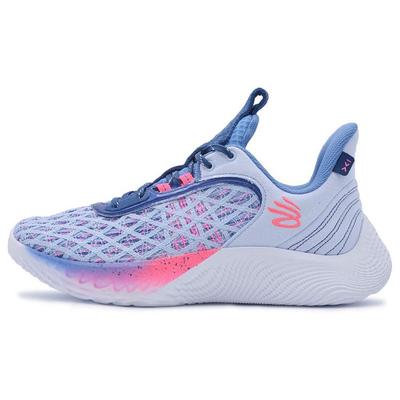 Curry Brand Curry Flow 9 Warp The Game Day Men Sneakers Blue Isotope-Blue River 3025684-405