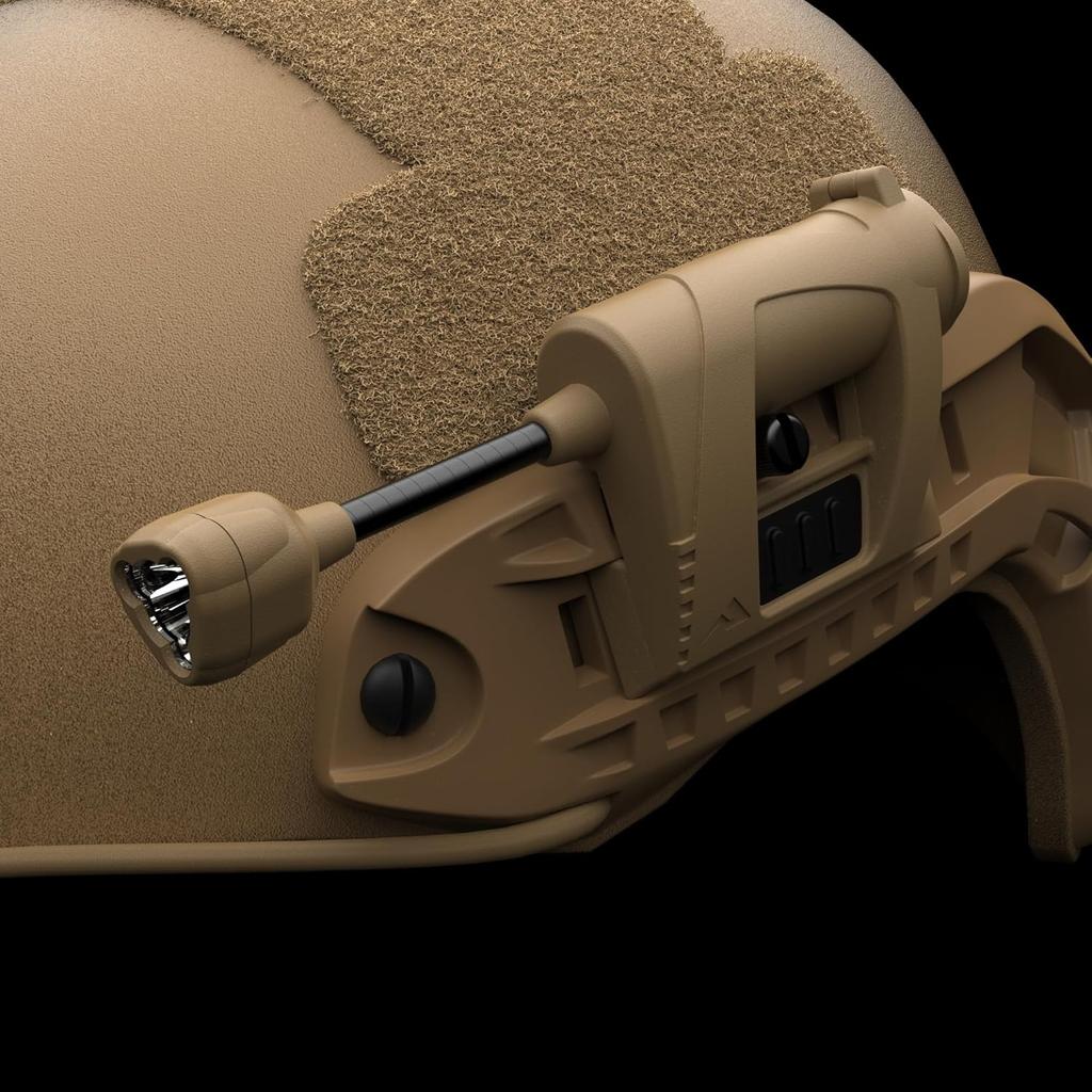 Tactical Helmet Light 1 Modes MPLS CHARGE LED Hunting Helmet Flashlight Outdoor Headlamp for Hunting Camping