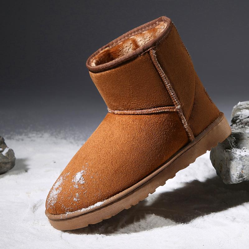Shoes Snow Boots Autumn and Winter 40 Fleece Thickened Warm Cotton Shoes