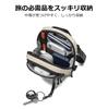 Tomtoc Lightweight Shoulder Bag with Smartphone Sling Mini Shoulder Belt Wallet Shoulder Beige Pouch, Bag, Bag, Anti-Skimming, Water-Repellent, Pouch,