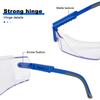 2PCS VOPHA Anti-fog and dust safety glasses scratch-resistant for outdoor activities unisex