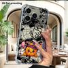 Phone Case: 2D Flat Design, Suitable for iPhone 18 17 16 15 14 13 Pro Protective Case, Pumpkin Wizard, Perfect Christmas and Halloween Holiday Gift