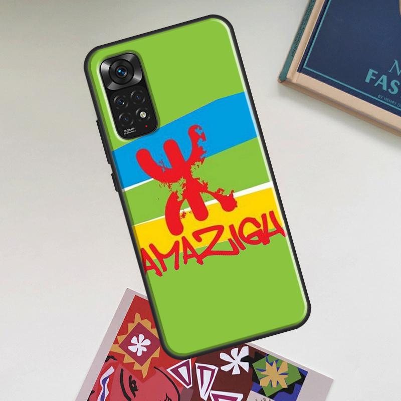 Amazigh Symbol Berber Academy Case For Xiaomi Redmi Note 14 13 12 11 9 10 15 Pro Plus Redmi 15 15C 14C 13C 12C 10C Cover