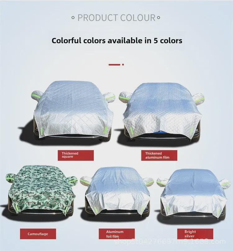 Car Half Cover: Glass Antifreeze, Rain & Frost Protection, Sunshade & Heat Insulation, Snow Shield