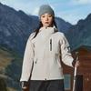 Men Women 3-in-1 Waterproof Windproof Hiking Jacket With Removable Fleece Liner Full Seam Taped Outdoor Shell