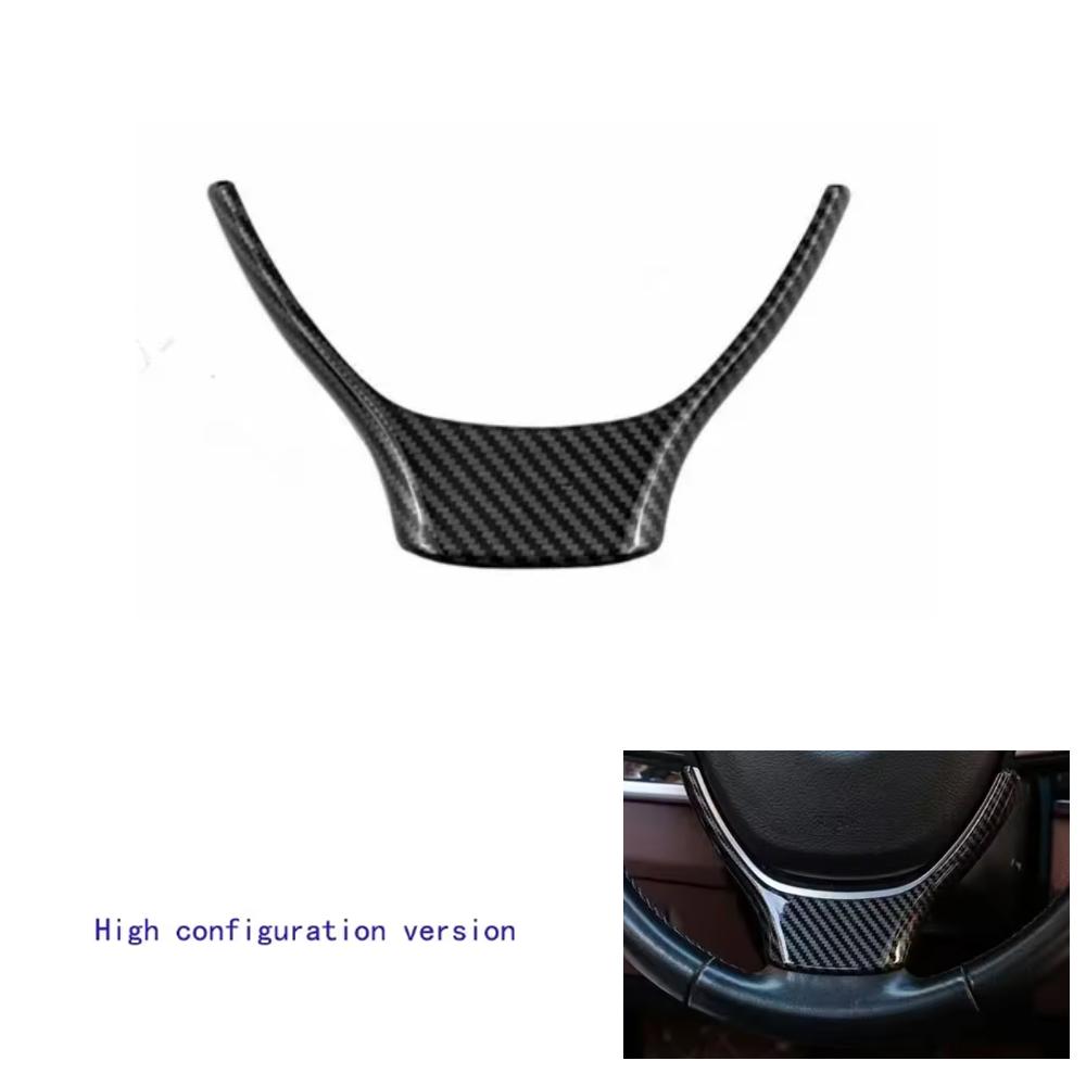For BMW 5 Series GT 2010-2017 for BMW 7 Series 2009-2015 ABS Car Steering Wheel Button Decoration Frame Trim Assecories