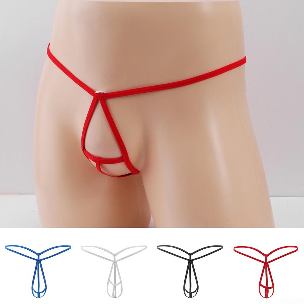 Man G-string Panties Sexy Strap T-back Thin String