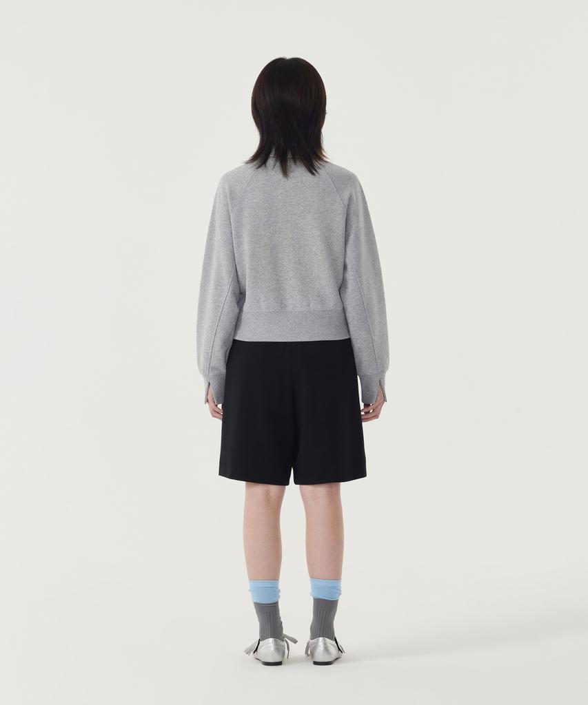 COVERNAT WOMAN Belted Bermuda Shorts Black
