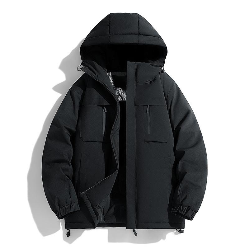 New Couples' Fashion Brand Windproof and Warm Cotton Jacket Men's Thickened Cotton Jacket Outdoor Jacket