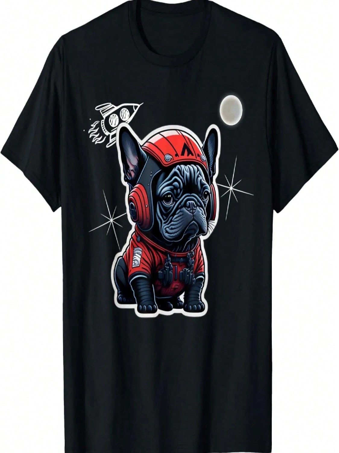 Space Dog T-Shirt S разноцветный