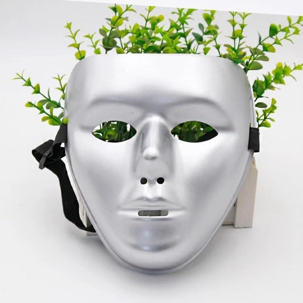 New Full Face Phantom Dancer Mask Party Props Photo Prop Halloween Mask Elastic Plastic Cosplay Party Mask Women Men