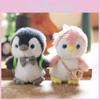 With Penguin Bag Plush Toy With Keychain For Gifts And Decorations Backpack