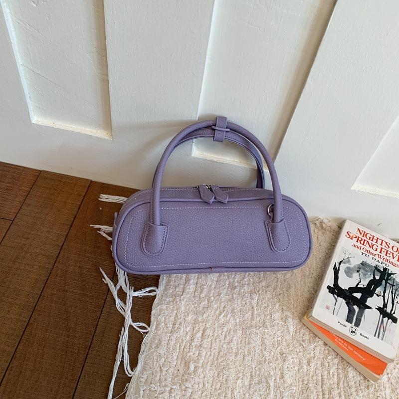 Handbag Stylish and Unique Boston Bag for Casual Commuting, Single Shoulder Strap Design