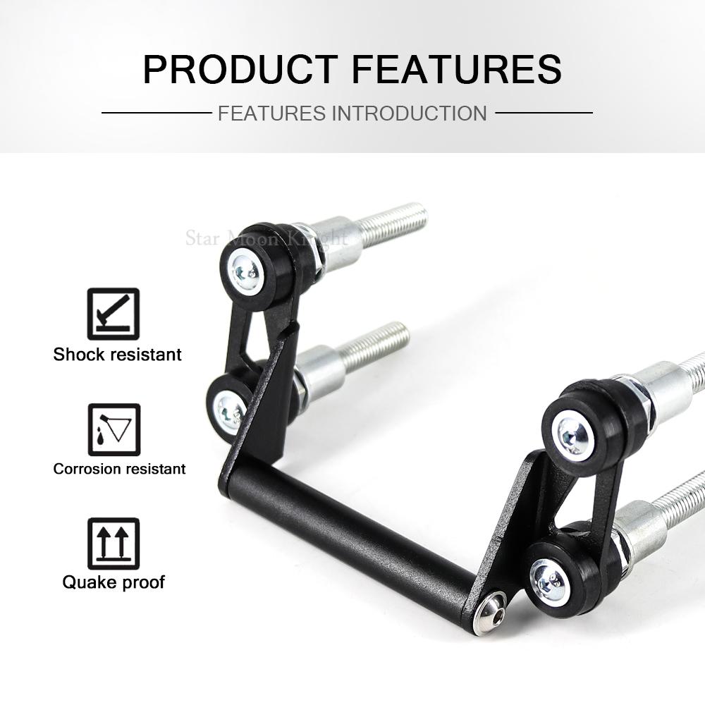 Motorcycle Handlebars Stand Holder Phone Mobile Phone GPS Navigation Plate Bracket For Yamaha Tenere 700 T7 T700 XT 700