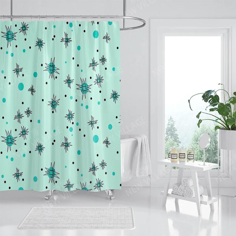 Waterproof Fabric Shower Curtains Bathroom Curtain Accessories Bath Curtain for Shower 180x200 240*200 Boho Decoration Abstract