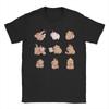 Kawaii Capybara Animal Tshirts Unisex Unisex Novelty 100 Cotton Tees Round Neck Short Sleeve T Shirt Gift Tops