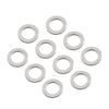 20Pcs Car Engine Bottom Oil Drain Plug Seal Washers Replacement Aluminum 14MM Seal Gaskets Auto Accessories