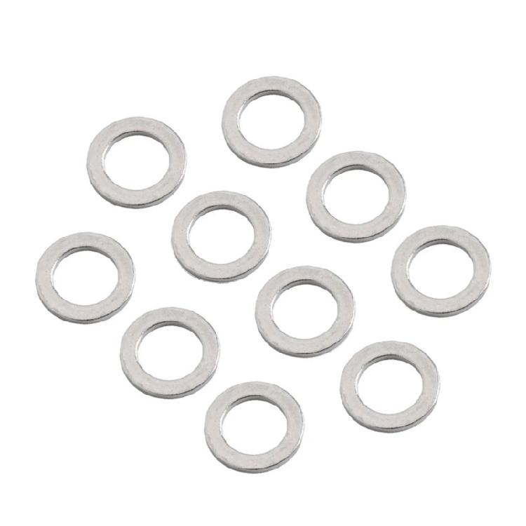 20Pcs Car Engine Bottom Oil Drain Plug Seal Washers Replacement Aluminum 14MM Seal Gaskets Auto Accessories