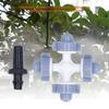 50Set Plastic Irrigation Nozzle Lightweight Hanging Sprinkler Durable Garden Supplies  Bush Cooling