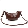 Cowhide, Women's Shoulder Messenger Bag, Horn Versatile Change Shell Fashion Bag Handbag Soft Leather